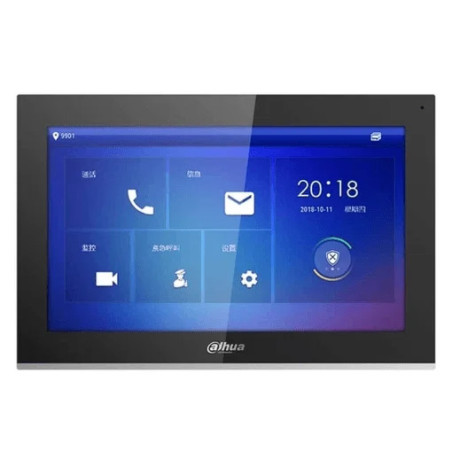 Dahua DHI-VTH5441G 10” IP Video Intercom Indoor Monitor Black | Detroit Technologies