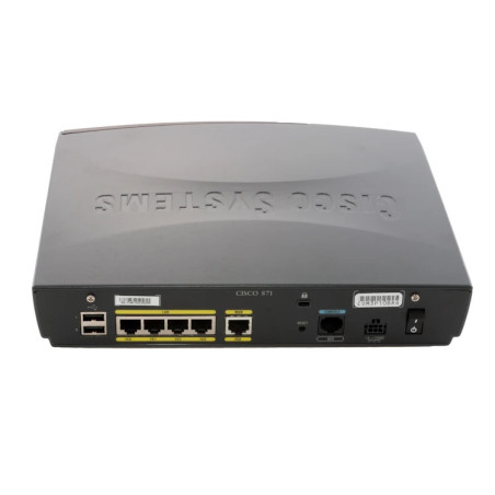 Cisco 871 ISR Branch Office VPN Router WAN Ethernet | Detroit Technologies