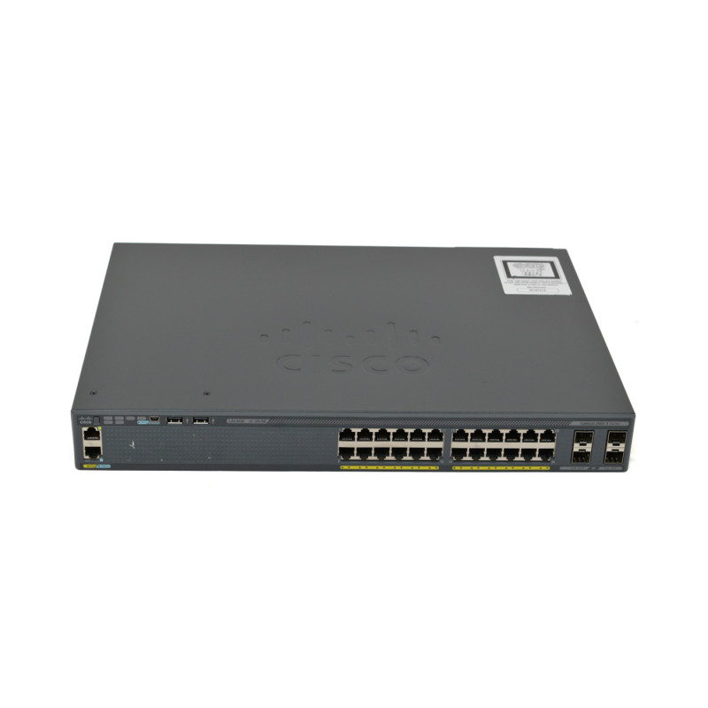 Cisco WS-C2960X-24PS-L 24-Port Gigabit PoE Switch | Detroit Technologies