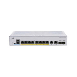 Cisco C1300-8P-E-2G 8-Port PoE+ Gigabit Managed Switch | Detroit Technologies
