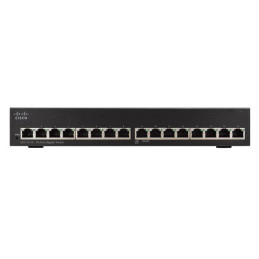 Cisco SG110-16 16-Port Gigabit Unmanaged Switch | Detroit Technologies