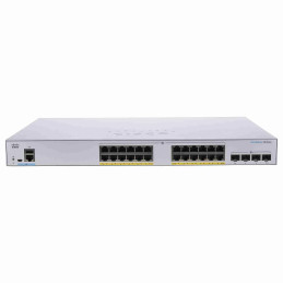 Cisco CBS350-24P-4G 24-Port PoE+ Managed Switch | Detroit Technologies