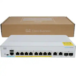 Cisco CBS350-8P-E-2G 8-Port PoE+ Managed Switch | Detroit Technologies