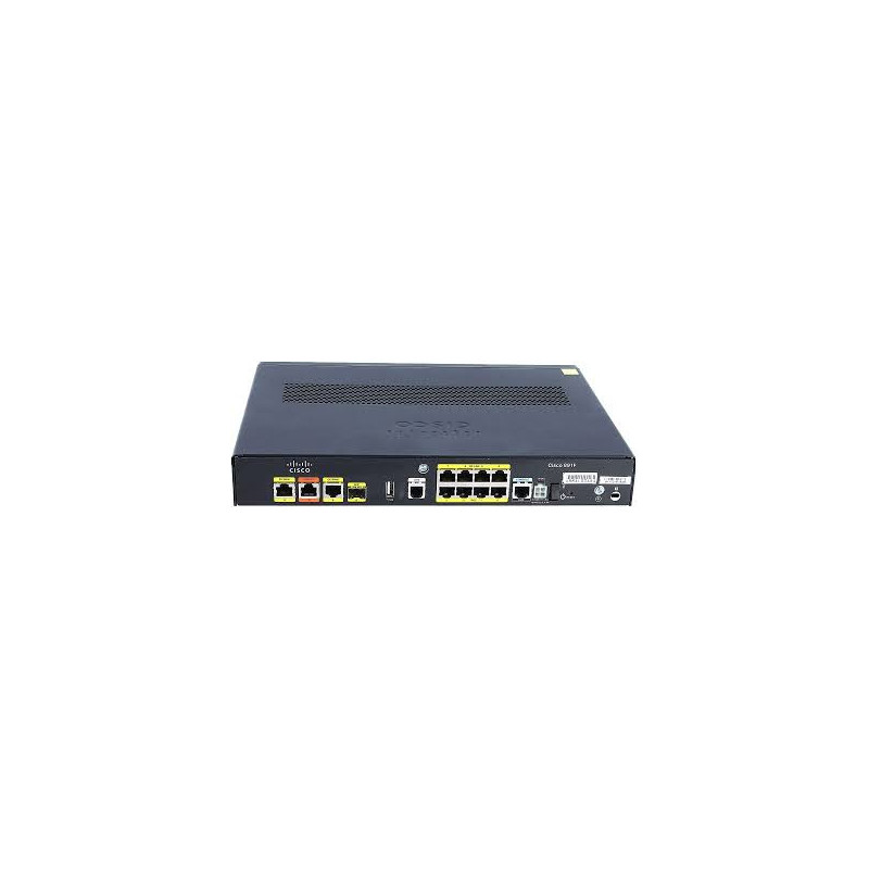 Cisco C891F-K9 891 Integrated Services Router Security WAN VPN | Detroit Technologies