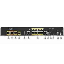 Cisco C891F-K9 891 Integrated Services Router Security WAN VPN | Detroit Technologies