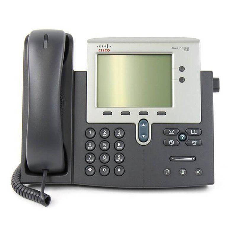 Cisco CP-7942G Unified IP Phone VoIP Desk Phone | Detroit Technologies