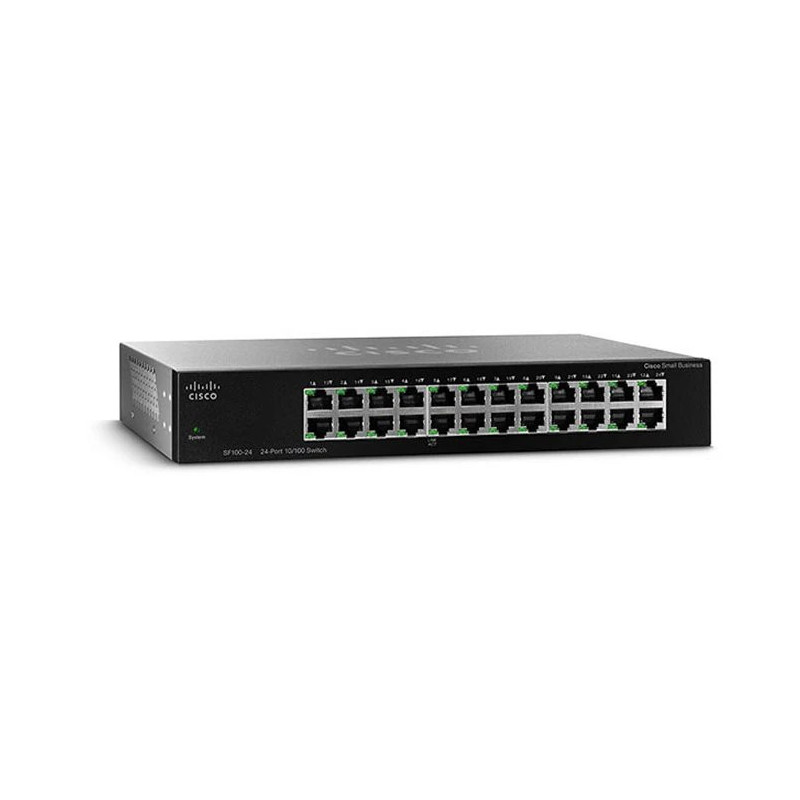 Cisco SF110-24 24-Port 10/100 Fast Ethernet Switch | Detroit Technologies