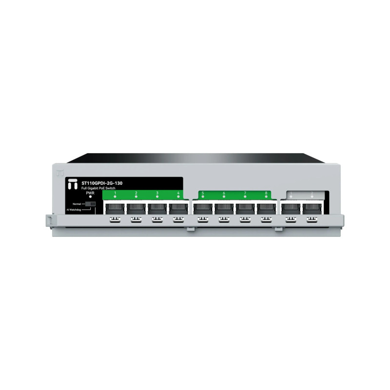 Netis ST110GHPDI-2G-130 8-Port PoE Switch 130W Gigabit Uplink | Detroit Technologies