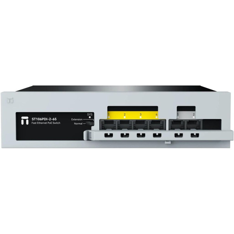 Netis ST106PDI-2-65 6-Port PoE Switch 65W Safety Lock | Detroit Technologies