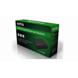 Netis ST3116P 16-Port Fast Ethernet Switch | Detroit Technologies