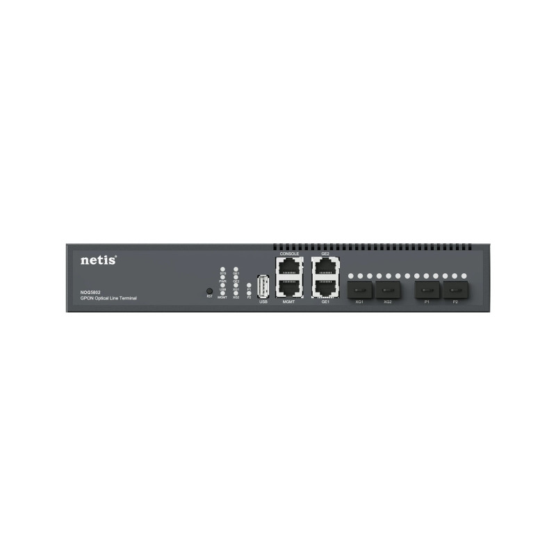 Netis NOG5802 GPON OLT 2GPON 10GE SFP+ | Detroit Technologies