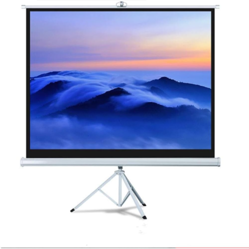 Buy LW TPS-180T Tripod Projector Screen 70 x 70 Inches | Detroit Technologies