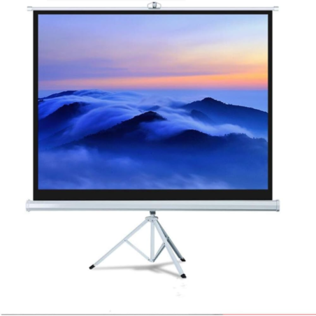 Buy LW TPS-180T Tripod Projector Screen 70 x 70 Inches | Detroit Technologies