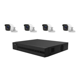BUY Hikvision HiLook DS-J142I 4CH H.265 2MP Bullet CCTV Kit | Detroit Technologies