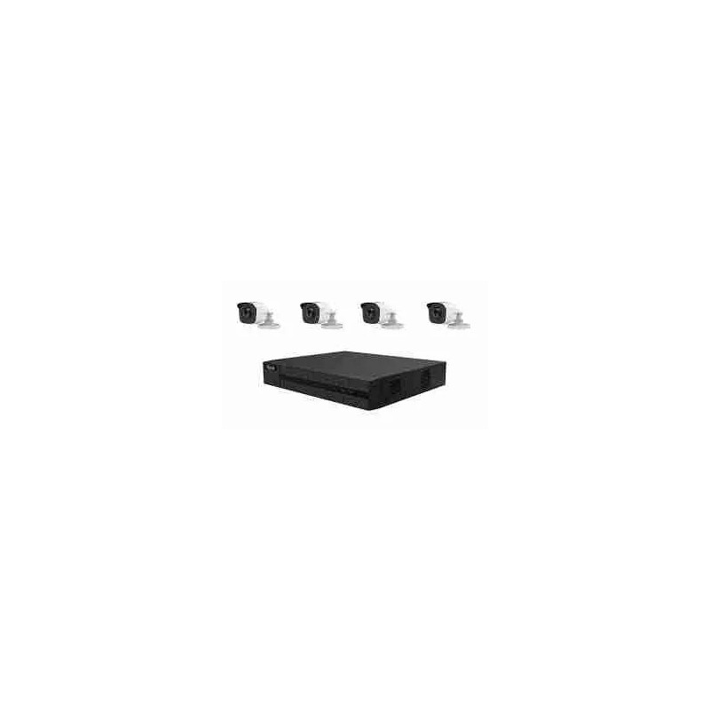 BUY Hikvision HiLook DS-J142I 4CH H.265 2MP Bullet & Turret CCTV Kit | Detroit Technologies