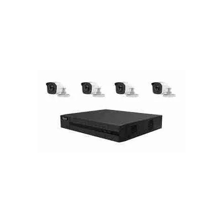 BUY Hikvision HiLook DS-J142I 4CH H.265 2MP Bullet & Turret CCTV Kit | Detroit Technologies