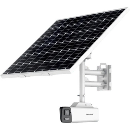 BUY Hikvision 8MP ColorVu Solar Powered 4G Bullet Camera Kit | Detroit Technologies