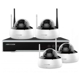 BUY Hikvision HiLook NK44W1H 4CH 4MP WiFi 4 Dome CCTV Kit 1TB | Detroit Technologies