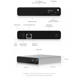 BUY Ubiquiti CloudKey+ UCK-G2-SSD 1TB UniFi Controller | Detroit Technologies