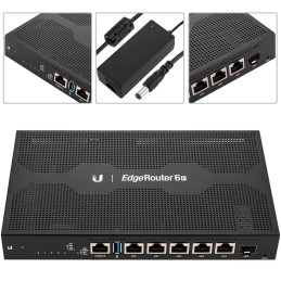 BUY Ubiquiti ER-6P EdgeRouter 6 Port PoE EdgeMAX Gigabit Router | Detroit Technologies