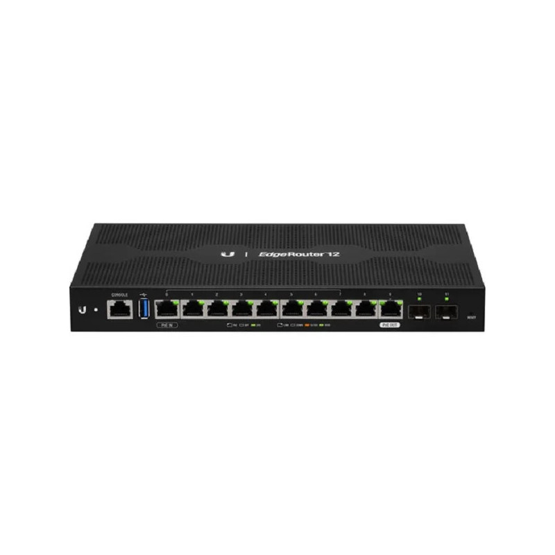 BUY Ubiquiti EdgeRouter 12 ER-12 10-Port Gigabit SFP EdgeMAX Router | Detroit Technologies