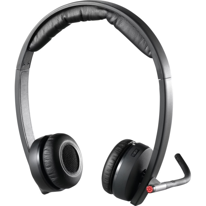 BUY Logitech H820e Wireless DECT Headset Noise Cancelling 100m Range | Detroit Technologies
