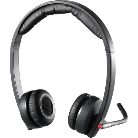 BUY Logitech H820e Wireless DECT Headset Noise Cancelling 100m Range | Detroit Technologies