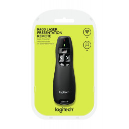 BUY Logitech R400 Wireless Presenter 910-001356 Laser Pointer Clicker | Detroit Technologies