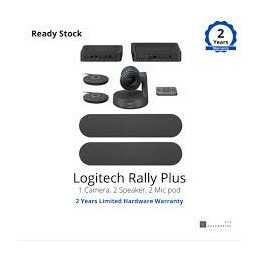 BUY Logitech Rally Plus 960-001242 4K PTZ Conference System Ultra-HD | Detroit Technologies
