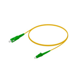Fiber Patch Cord 9/125 2mm, 1m LC/APC to SC/APC – Single-Mode High-Quality Optical Fiber Cable