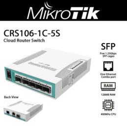 MikroTik CRS106-1C-5C Cloud Router Switch Price in Kenya