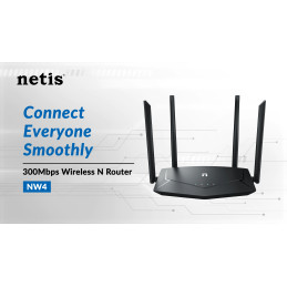 Netis NW4 300Mbps Wireless N Router Price in Kenya Detroit Technologies