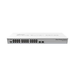 MikroTik CRS326-24G-2S+RM 24-Port Managed Gigabit Switch with SFP+ Brand New | Detroit Technologies