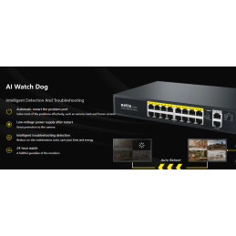 Netis P116GH 16‑Port Fast Ethernet PoE Switch Price in Kenya
