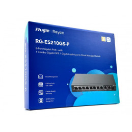 Buy Ruijie RG-ES210GS-P 10-Port Gigabit PoE+ Smart Cloud Managed Switch in Kenya - Detroit Technologies