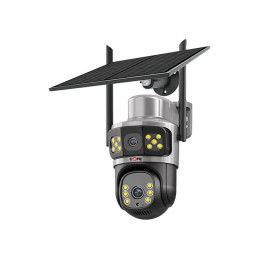 COFE CF-4GPTSL24-ADL UHD 4G Solar Dual-Light PT Camera | Detroit Technologies