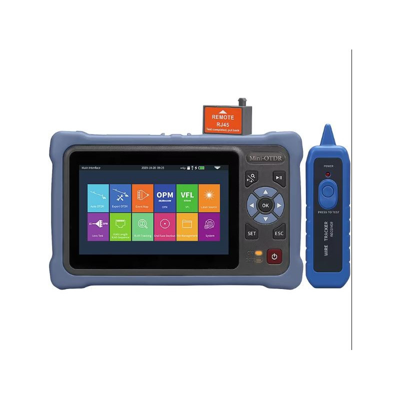 COMPTYCO AUA800U/AUA800A Handheld OTDR 100KM with OPM, VFL & OLS | Detroit Technologies