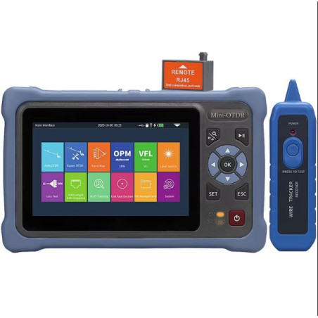 COMPTYCO AUA800U/AUA800A Handheld OTDR 100KM with OPM, VFL & OLS | Detroit Technologies