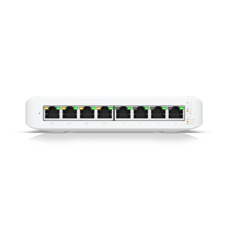 Ubiquiti UniFi Switch Lite 8 PoE (USW-Lite-8-PoE) – Buy at Best Price | Detroit Technologies