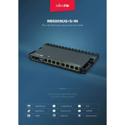 Buy MikroTik RB5009UG+S+IN Router in Kenya – High-Performance Gigabit & 2.5G Network