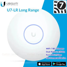 Ubiquiti UniFi U7-LR WiFi 7 Long-Range Access Point – BE7000+ | Detroit Technologies