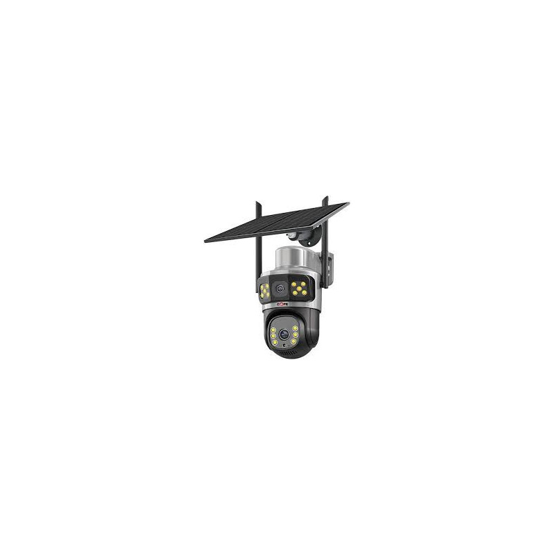 COFE CF-SLSPT4G20 UHD 4G Solar Street Light Security Camera | Detroit Technologies