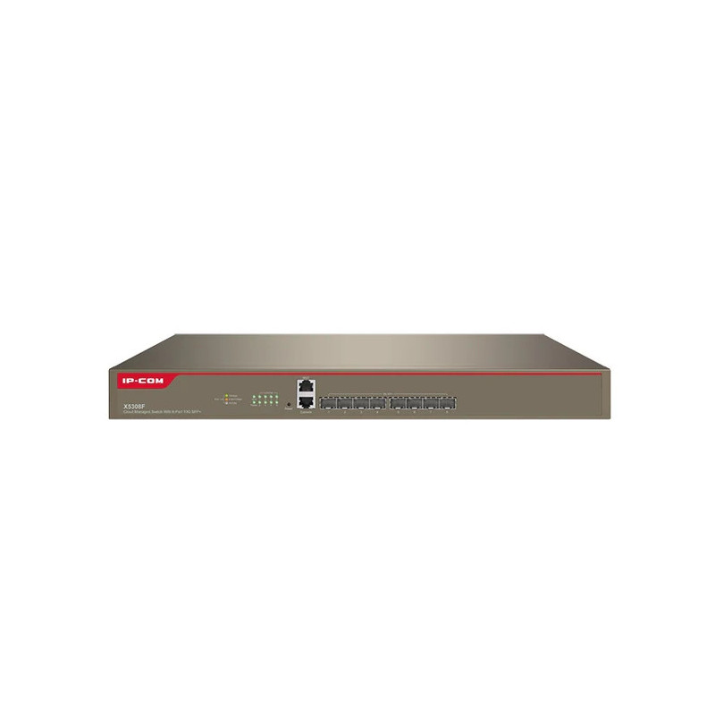 Tenda X5308F 8-Port 10G SFP+ Cloud Managed Switch – High-Speed Networking | Detroit Technologies