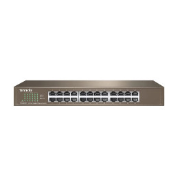 Tenda TEF1024D 24-Port Ethernet Switch – Rackmount & Plug & Play | Detroit Technologies