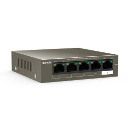 Tenda TEF1105P 5-Port PoE Switch – 58W, 4 PoE Ports | Detroit Technologies