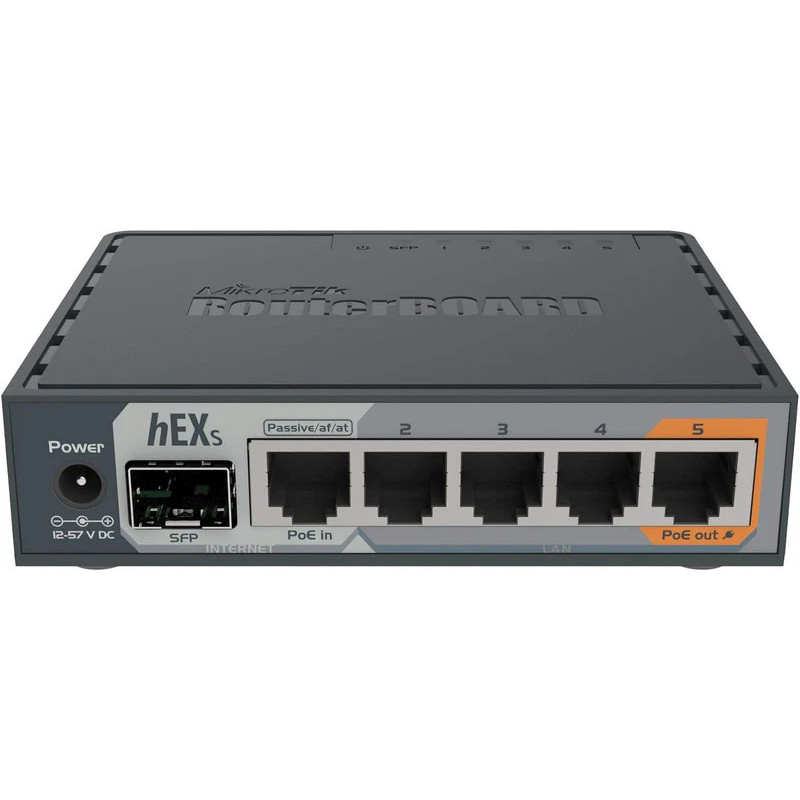 MikroTik RB760iGS hEX S Router Price in Kenya | 5 Port Gigabit + SFP Router