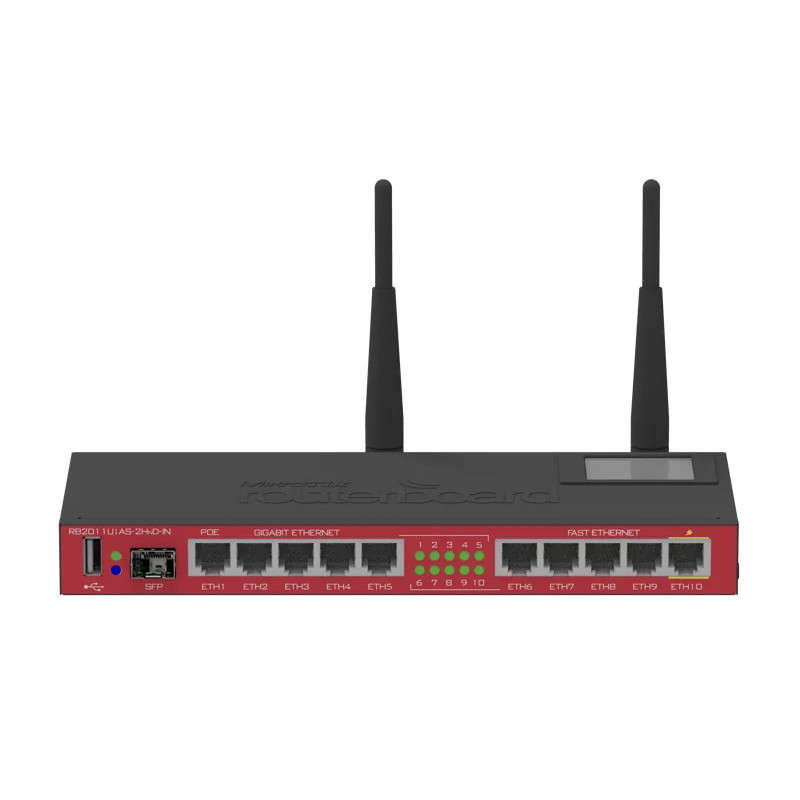 MikroTik RB2011UiAS-IN Router Price in Kenya | 10 Port Gigabit + SFP Router