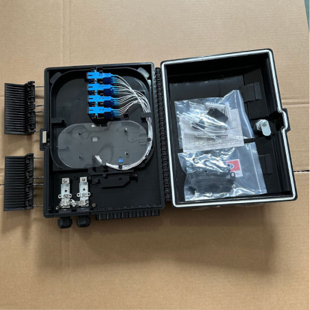 16 Core Fiber Optic ODP Box 1x16 SC/APC Price in Kenya | FTTH Distribution Box