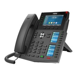 Fanvil X6U IP Phone Price | Enterprise Gigabit Color VoIP Desk Phone with Dual Display