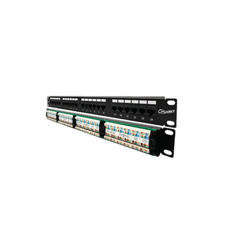 Giganet 24 Way Fibre Patch Panel 1U 19 Inch